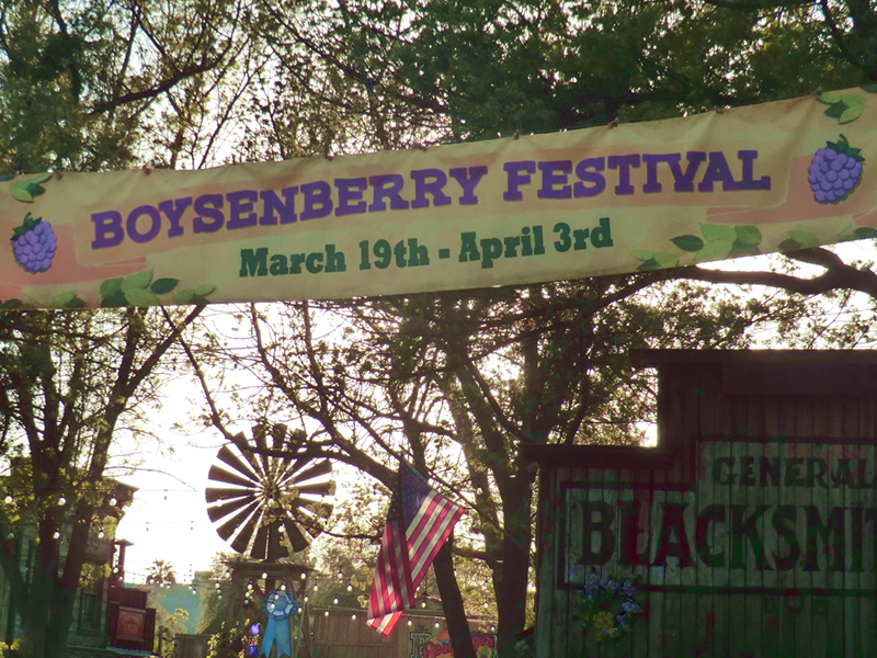 Go Beyond the Berm to the Boysenberry Festival at Knott's Berry Farm