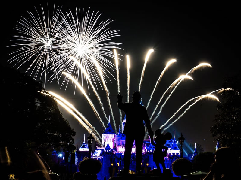 Highlights: Believe... in Holiday Magic fireworks from Disneyland