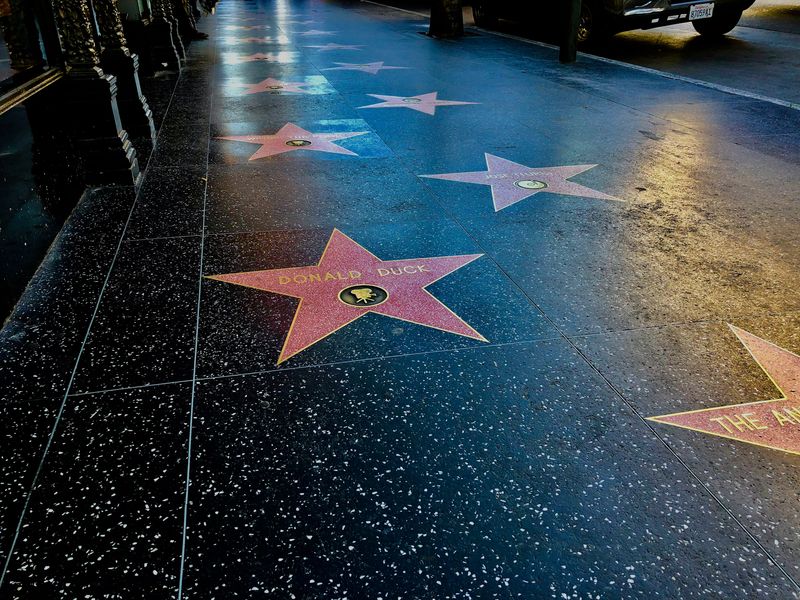Walking the Hollywood Walk of Fame, Disney style!