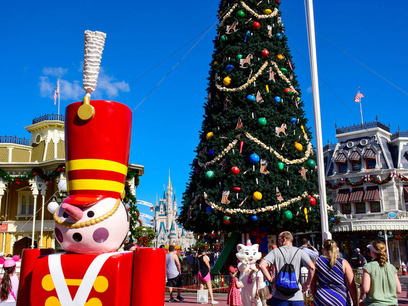 Holiday Decorations at Walt Disney World Resort