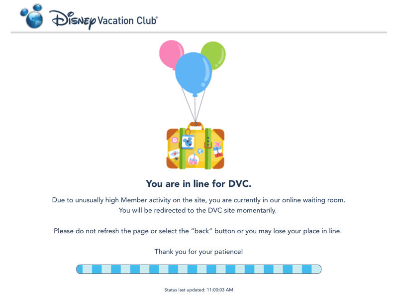 DVC Dues may take some waiting