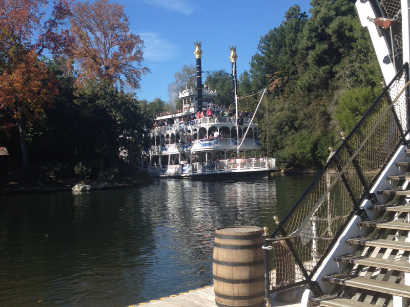 Sliver of a Rivers of America