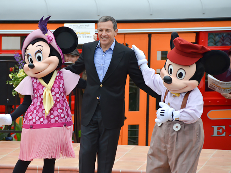 Bob Iger named Chief Executive Officer, Again