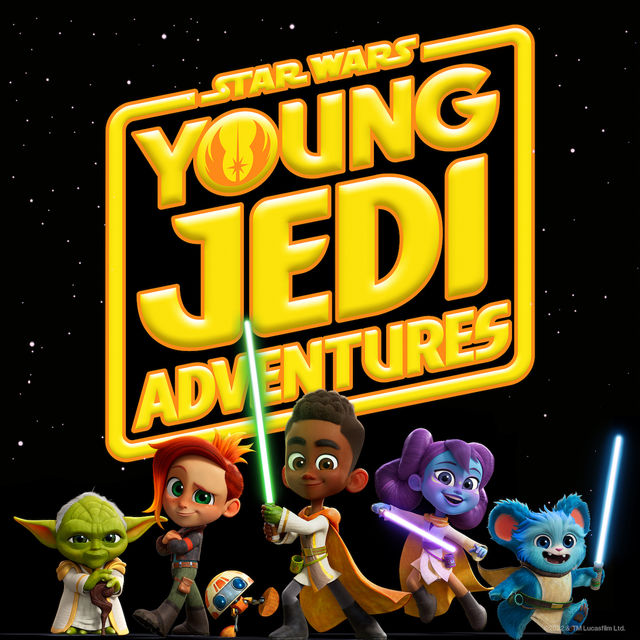 YOUNG JEDI ADVENTURES poster